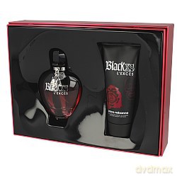 Paco Rabanne Black XS pour Elle Zestaw - woda perfumowana 80ml spray + balsam do ciała 100ml + żel pod prysznic 50ml (51820)  [PERFUMY]