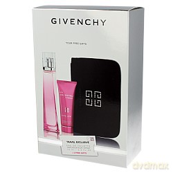 Givenchy Very Irresistible Zestaw - woda toaletowa 75ml spray + balsam do ciała 75ml + kosmetyczka (92846)  [PERFUMY]