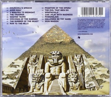 Iron Maiden: Somewhere Back In Time: The Best Of 1980 [CD]