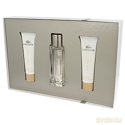 Lacoste pour Femme Zestaw - woda perfumowana 50ml spray + krem do ciała 2x50ml (62469)  [PERFUMY]