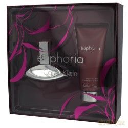 Calvin Klein Euphoria Zestaw - woda perfumowana 30ml spray + balsam do ciała 100ml (38625)  [PERFUMY]