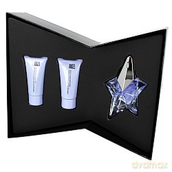 Thierry Mugler Angel Women Zestaw - woda perfumowana 25ml spray + balsam do ciała 30ml + żel pod prysznic 30ml (28878)  [PERFUMY]