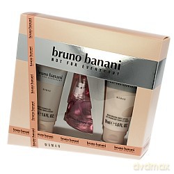 Bruno Banani Woman Zestaw - woda toaletowa 20ml spray + balsam do ciała 50ml + żel pod prysznic 50ml (62339)  [PERFUMY]