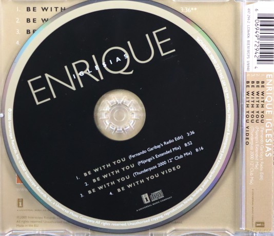 Enrique Iglesias-Be With You -Cds- [CD]