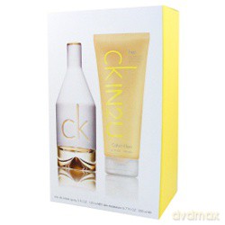 Calvin Klein ck IN2U Her Zestaw - woda toaletowa 150ml spray + balsam do ciała 200ml (32411)  [PERFUMY]