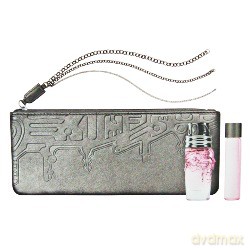 Thierry Mugler Womanity Zestaw - woda perfumowana 10ml spray + woda perfumowana 10ml - wkład zapasowy + kosmetyczka (00111)  [PERFUMY]
