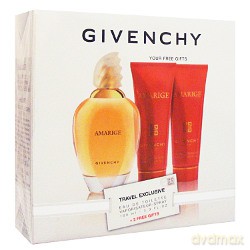 Givenchy Amarige Zestaw - woda toaletowa 100ml spray + balsam do ciała 75ml + żel pod prysznic 75ml (12898/92845)  [PERFUMY]