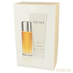 Calvin Klein Escape Women Zestaw - woda perfumowana 100ml spray + balsam do ciała 200ml (32319/51132)  [PERFUMY]