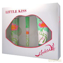 Salvador Dali Little Kiss Zestaw - woda toaletowa 100ml spray + balsam do ciała 100ml + woda toaletowa 8ml (70200)  [PERFUMY]