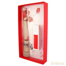 Kenzo Flower by Kenzo Zestaw - woda perfumowana 100ml refillable spray + balsam do ciała 100ml (27600/25208)  [PERFUMY]