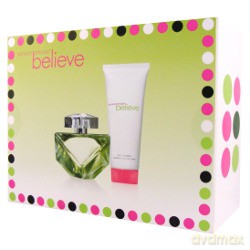Britney Spears Believe Zestaw - woda perfumowana 100ml spray + balsam do ciała 100ml (58413)  [PERFUMY]