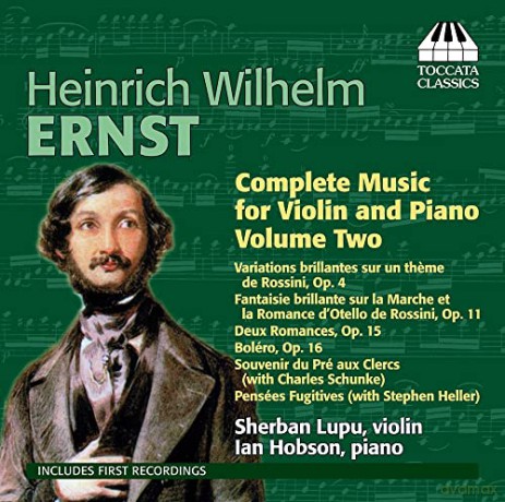 ERNST: Music for Violin Vol.2 [CD]