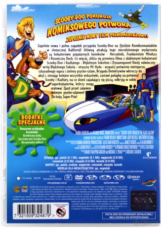 Scooby-Doo i Maska Błękitnego Sokoła [DVD]