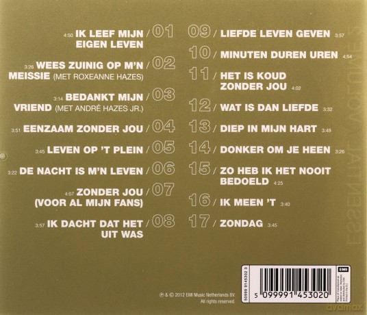 Andre Hazes: Essential 2 [CD]