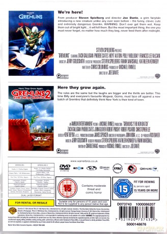 Gremlins | Gremlins 2: The New Batch (Gremliny rozrabiaj? | Gremliny 2) [2DVD]
