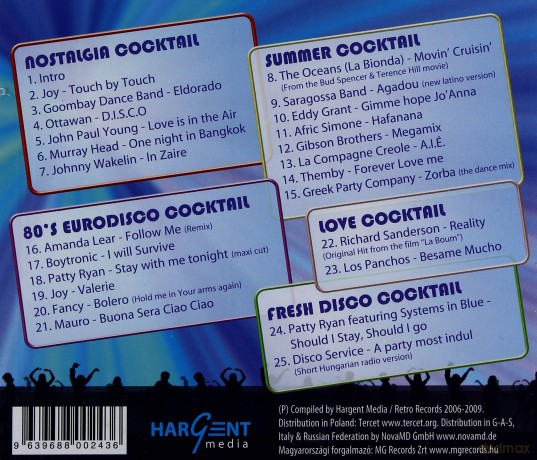 Retro Disco Cocktail [CD]