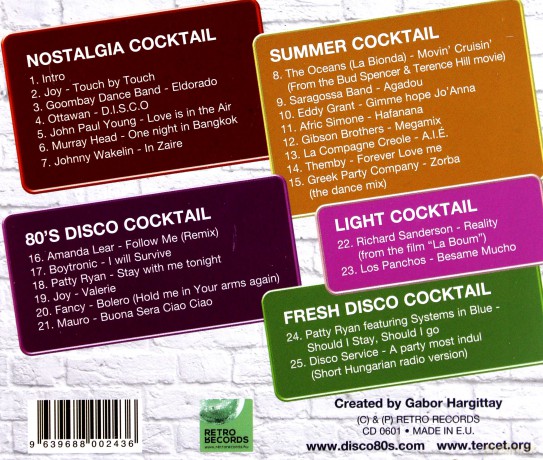 Retro Disco Cocktail [CD]