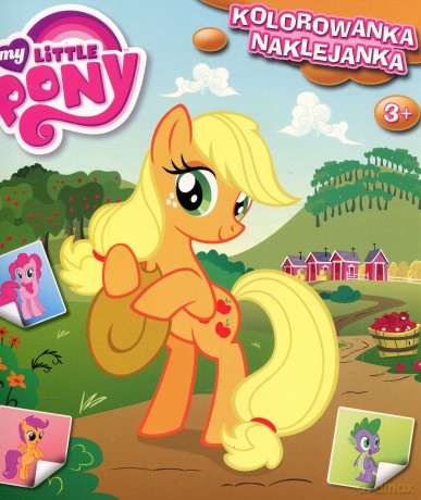 My Little Pony. Kolorowanka - Naklejanka (Disney) [KSIĄŻKA]