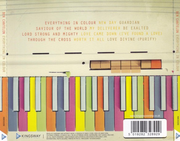 Ben Cantelon: Everything in Colour [CD]