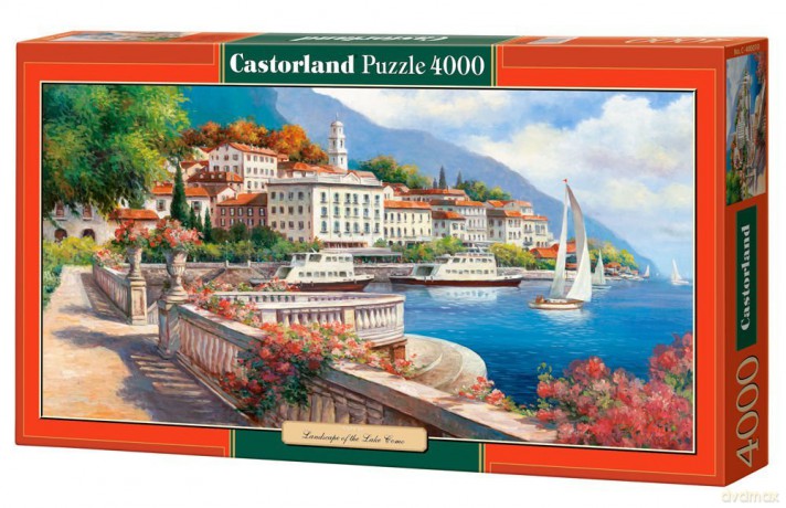 CASTOR 4000 Copy of Idyllic Landscape of the Lake Como C-400010 [PUZZLE]