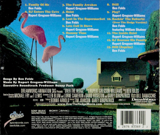 Over The Hedge soundtrack (Skok Przez Płot) [CD]