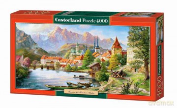 CASTOR 4000 Copy of Town in  the Mountain's Shadow C-400058 [PUZZLE]