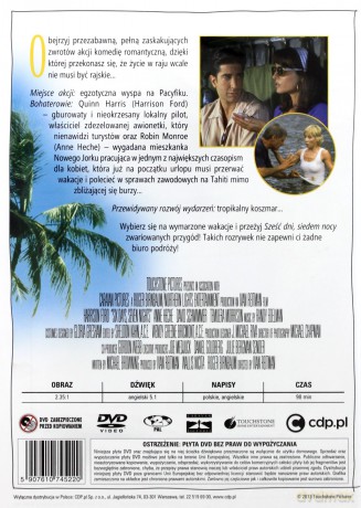 6 dni, 7 nocy (Filmowe Przeboje) [DVD]