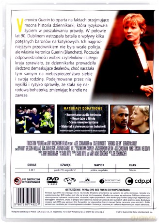 Veronica Guerin (Filmowe Przeboje) [DVD]