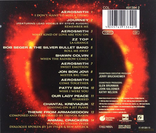 Armageddon soundtrack [CD]