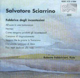 R. Fabbriciani: Fabbrica Degli Incantesimi (Flötenwerke) [CD]