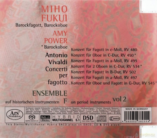 Fagottkonzerte Vol.2 [CD]