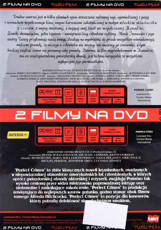 Rodzina Innocente / Zbrodnie Doskonałe 3 [DVD]
