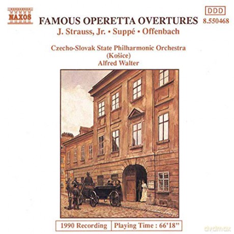 Famous Operetta Overtures [CD]