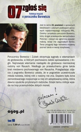 07 zgłoś się tom 10: Grobowiec rodziny von Rausch - Krzysztof Szmagier [KSIĄŻKA]