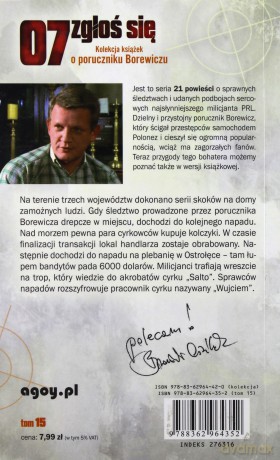 07 zgłoś się tom 15: Skok śmierci - Krzysztof Szmagier [KSIĄŻKA]