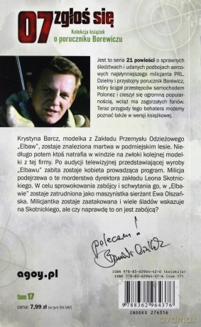 07 zgłoś się tom 17: Morderca działa nocą - Krzysztof Szmagier [KSIĄŻKA]