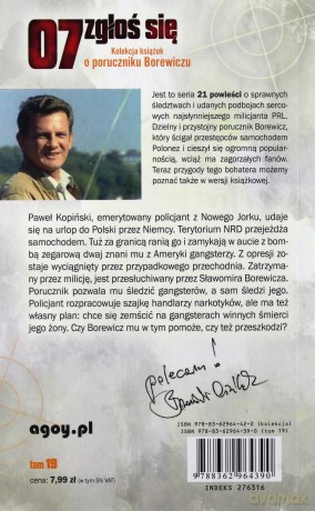 07 zgłoś się tom 19: Zamknąć za sobą drzwi - Krzysztof Szmagier [KSIĄŻKA]