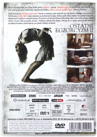 Ostatni Egzorcyzm 2 [DVD]