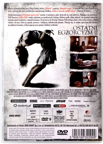 Ostatni Egzorcyzm 2 [DVD]
