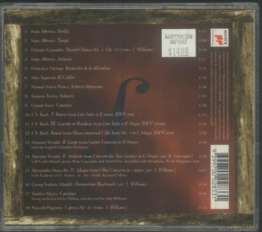 Williams John: Favourite Guitar [CD]