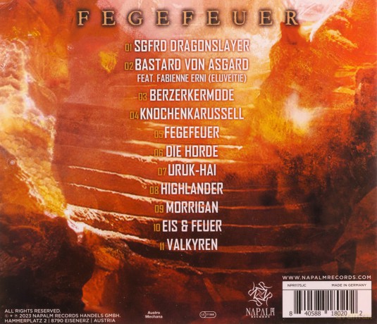 Feuerschwanz: Fegefeuer [CD]