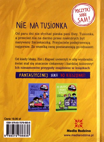 Fantastyczna seria do kieszonki. Nie ma Tusionka - Anita Glowinska [KSIĄŻKA]