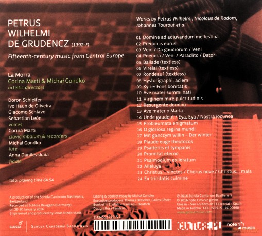 Fifteenth-Century Music From Central Europe [CD]