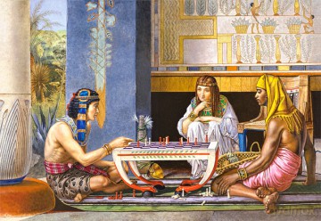 CASTOR 1000 Egyptian Chess Players C-102778 [PUZZLE]