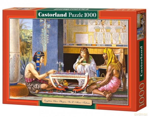 CASTOR 1000 Egyptian Chess Players C-102778 [PUZZLE]