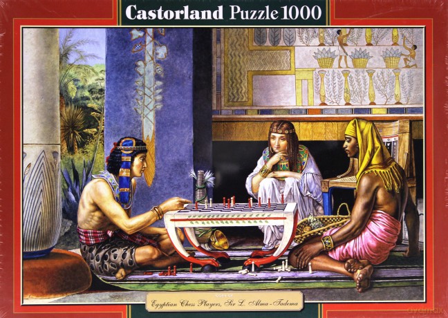 CASTOR 1000 Egyptian Chess Players C-102778 [PUZZLE]