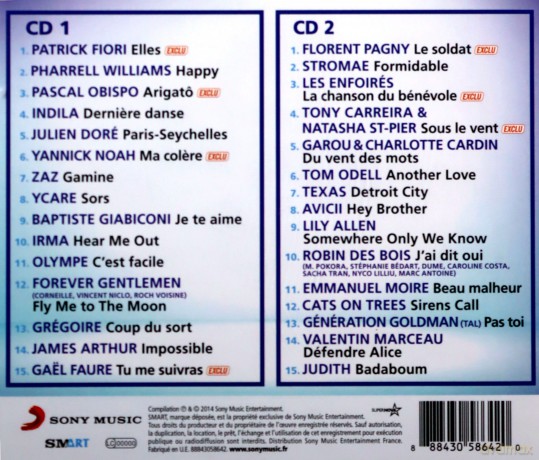Talents France Bleu 2014: Fiori p,pagny f,stromae... [2CD]