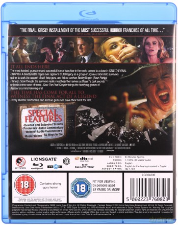Saw VII 3D [Blu-Ray 3D]