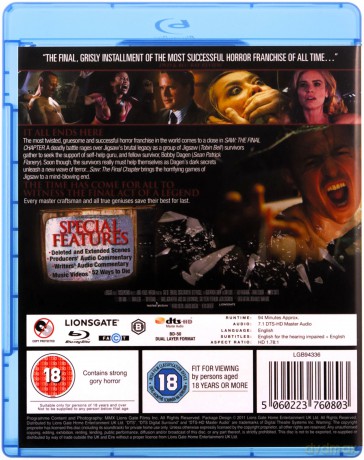Saw VII 3D [Blu-Ray 3D]
