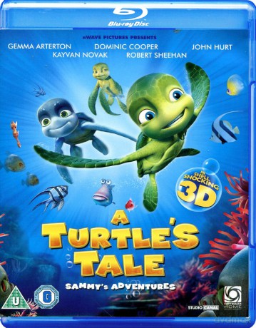 A Turtle's Tale: Sammy's Adventure (Żółwik Sammy) [Blu-Ray 3D]+[DVD]